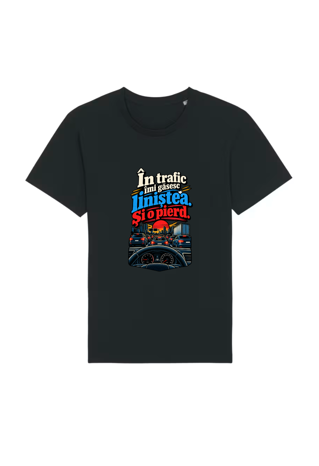 Tricou Basic Barbat Waze-ul zice