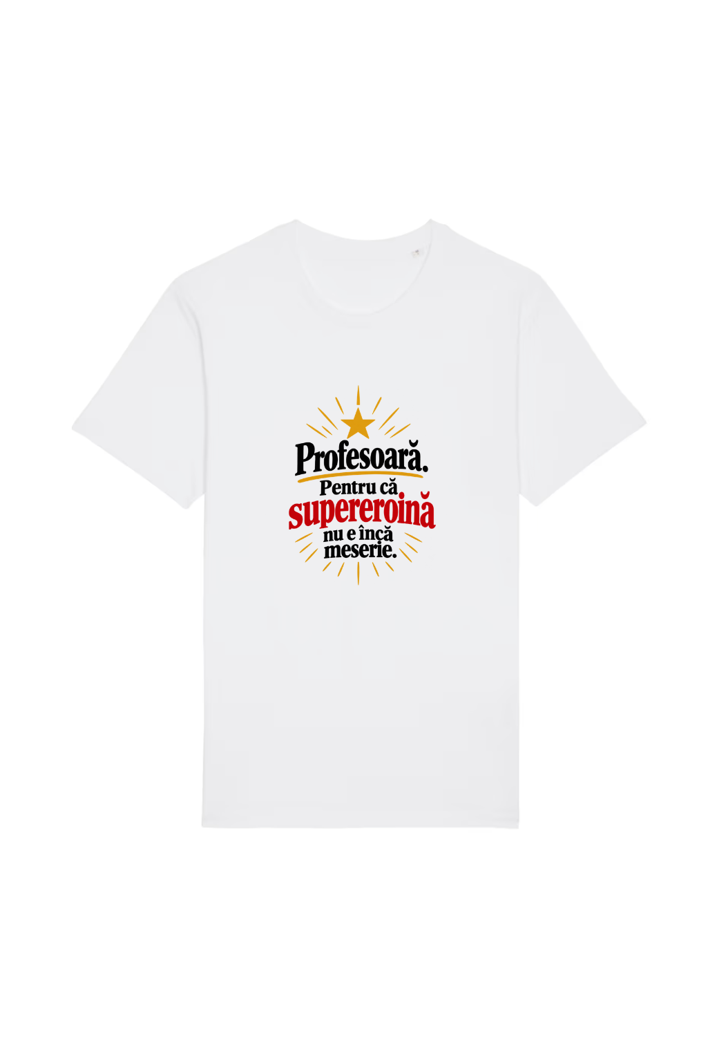 Tricou Basic Dama Profesoara supereroina