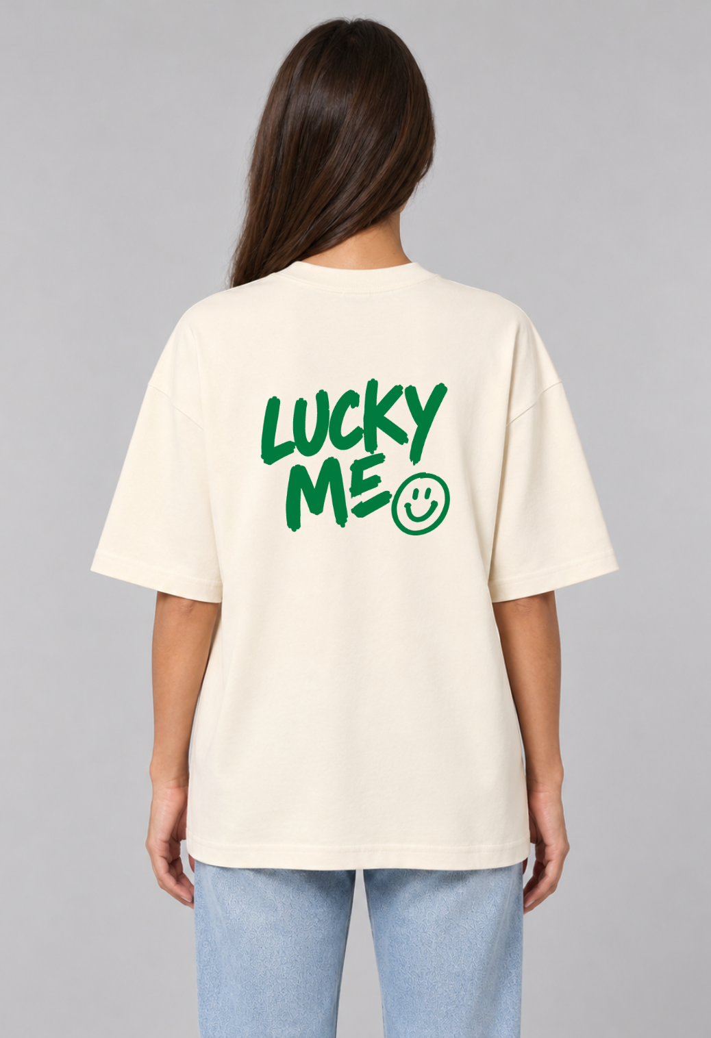 Tricou Oversized Premium Dama Lucky Me