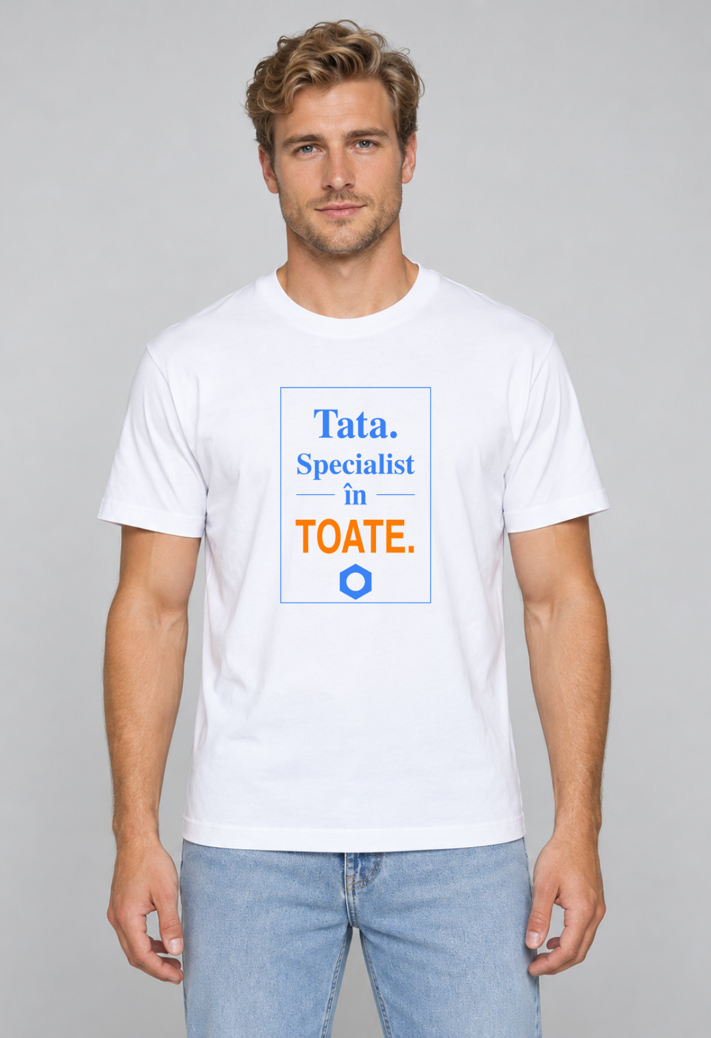 Tricou Basic Barbat Tata specialist in toate