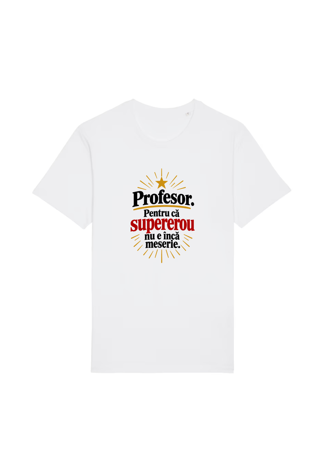 Tricou Basic Barbat Profesor supererou