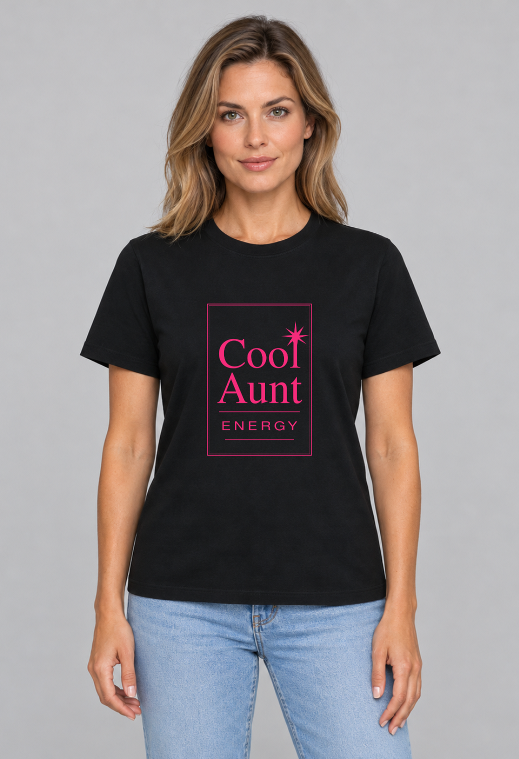 Tricou Basic Dama Cool Aunt Energy