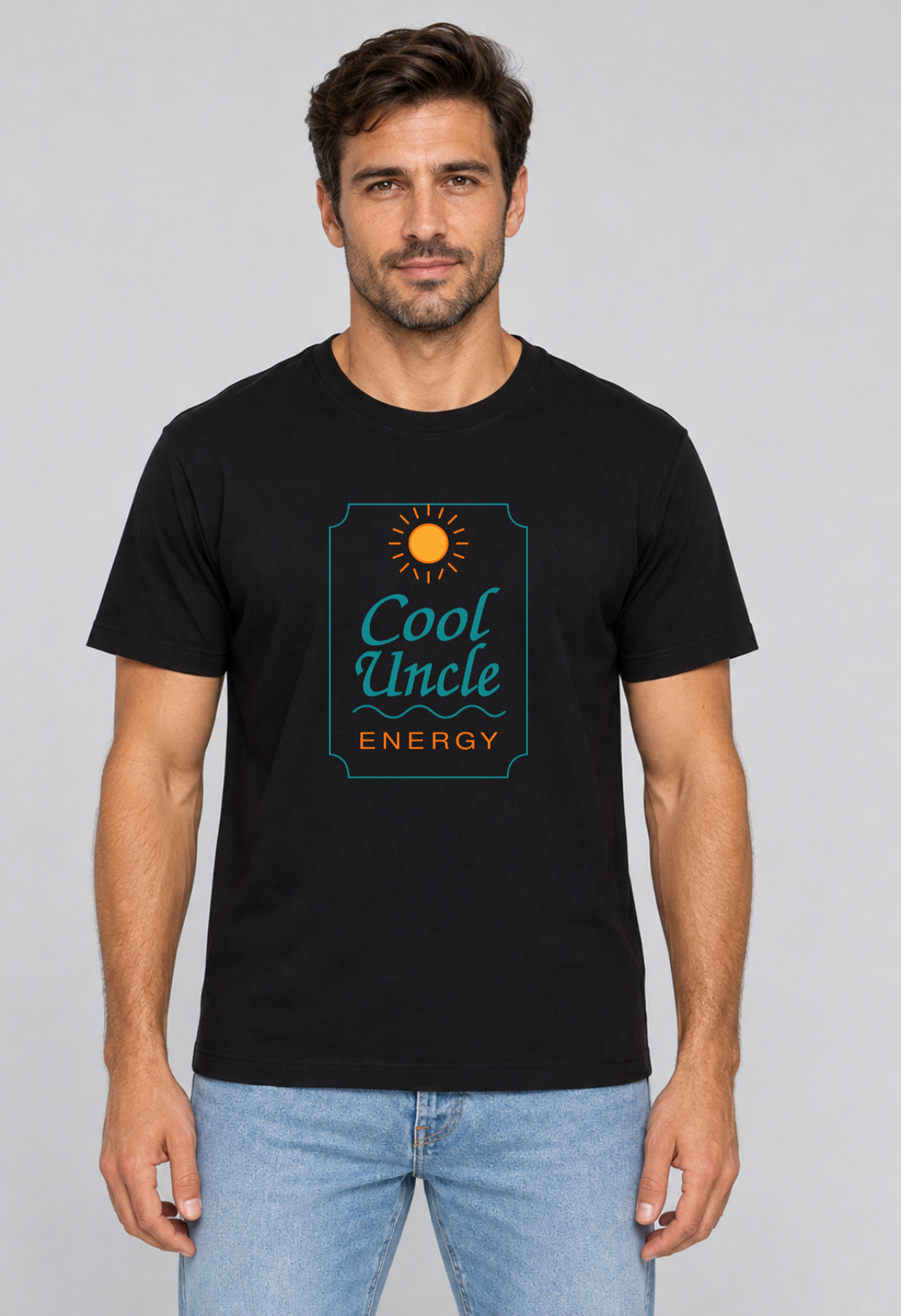 Tricou Basic Barbat Cool Uncle Energy
