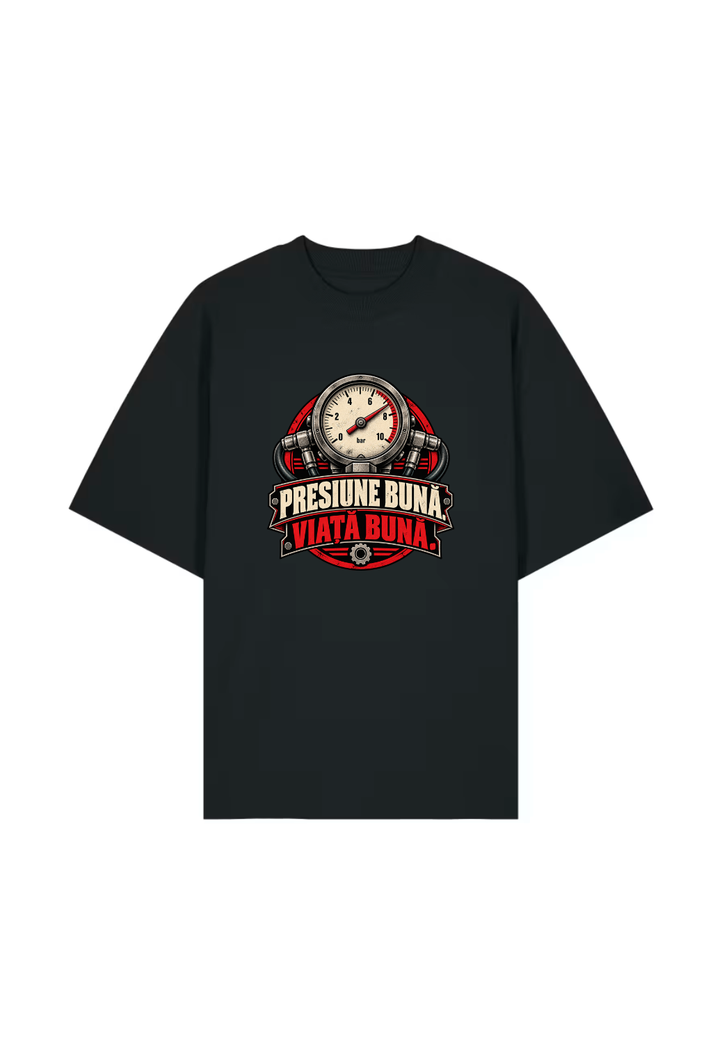 Tricou Oversized Premium Barbati Presiune buna