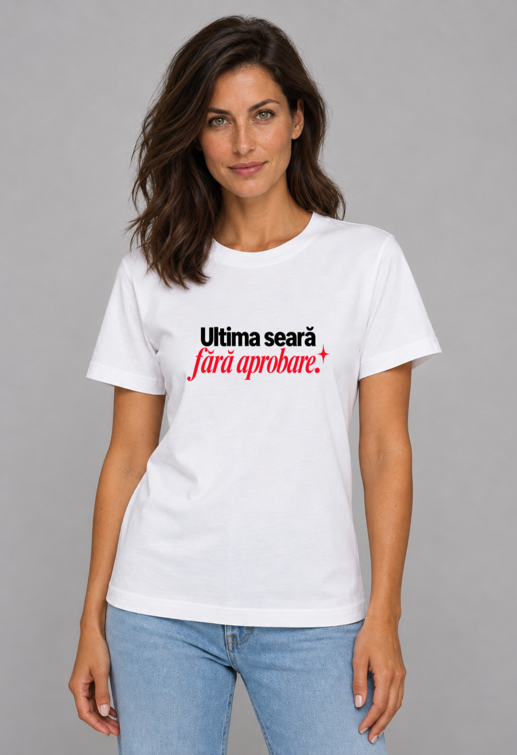 Tricou Basic Dama Ultima seara fara aprobare
