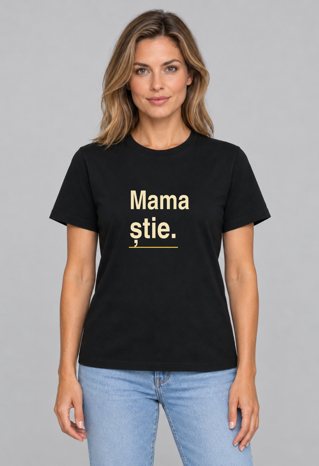 Tricou Basic Dama Mama stie