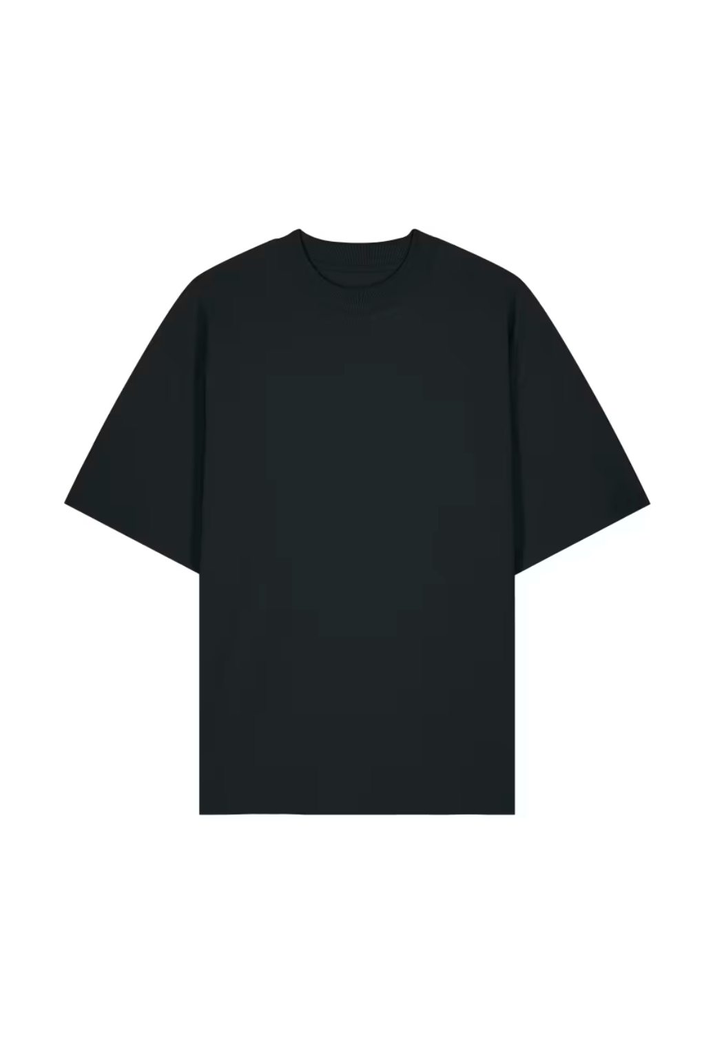 Tricou Oversized Premium Negru Barbat