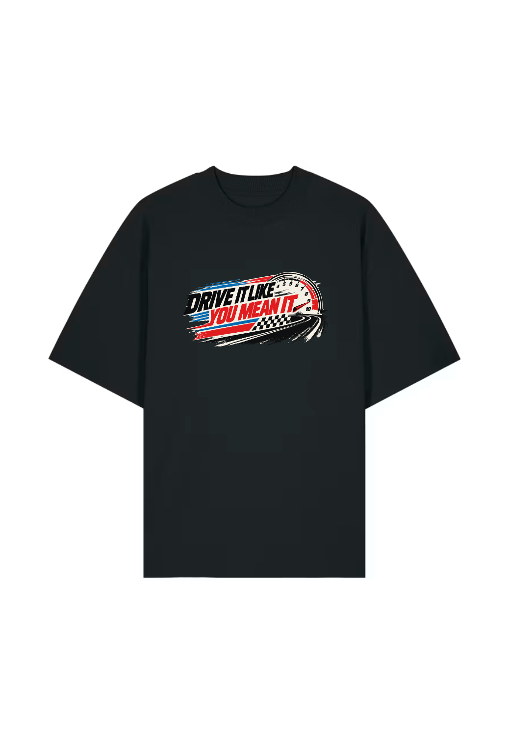 Tricou Oversized Premium Barbat Drive It