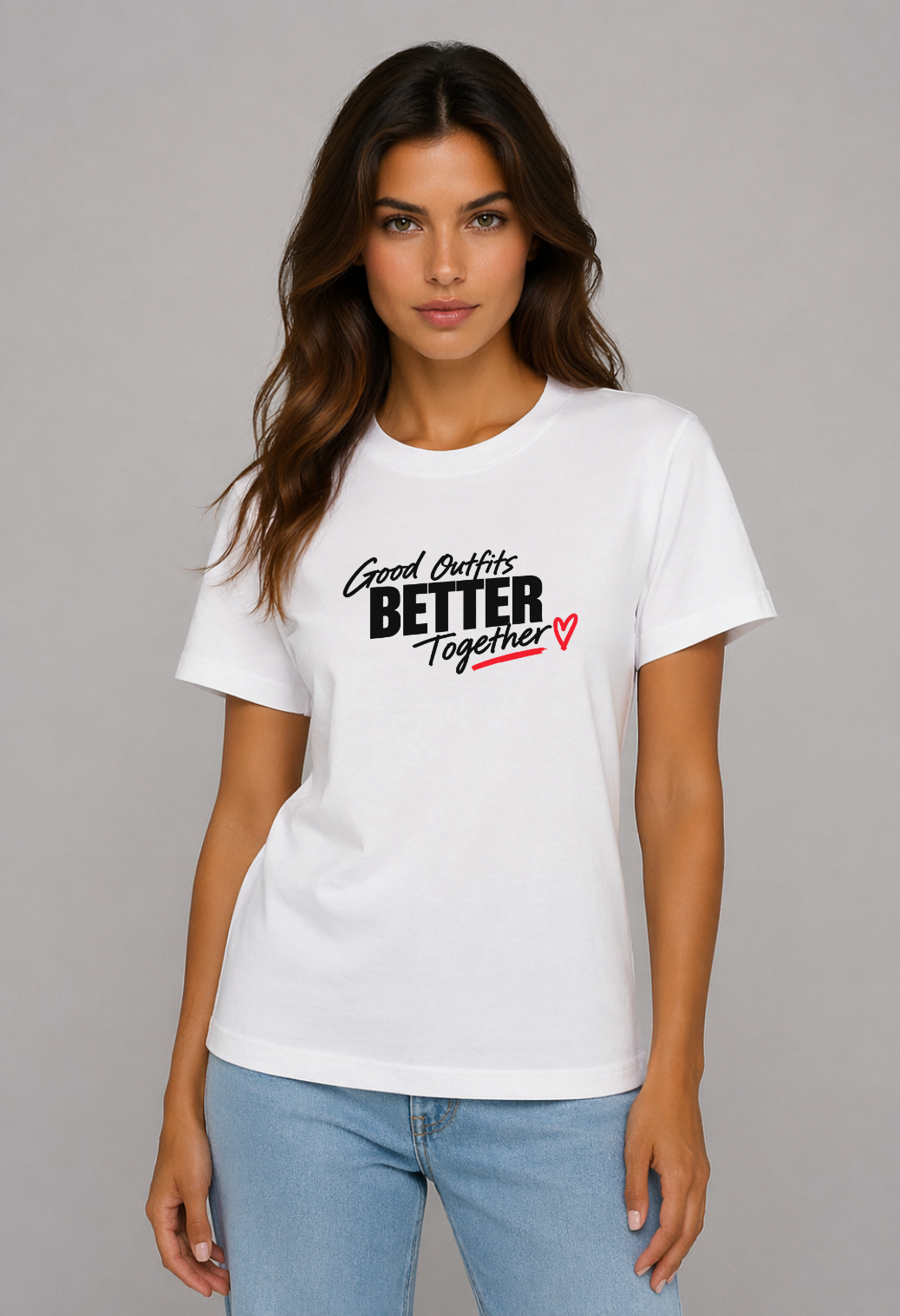 Tricou Basic Dama Good Outfits - Better Together