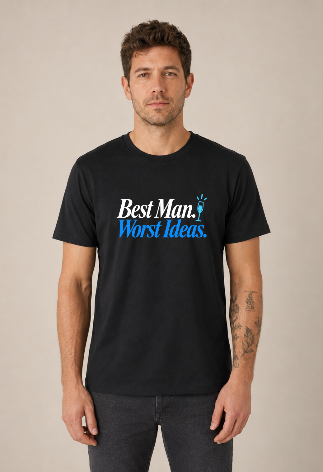 Tricou Basic Barbat Best Man