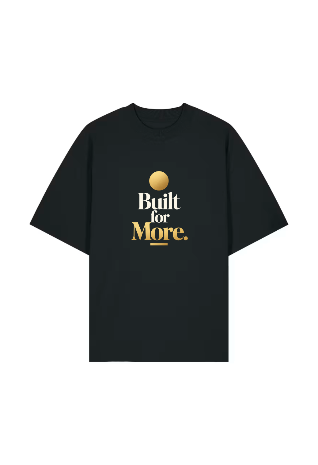 Tricou Oversized Premium Dama Built for more