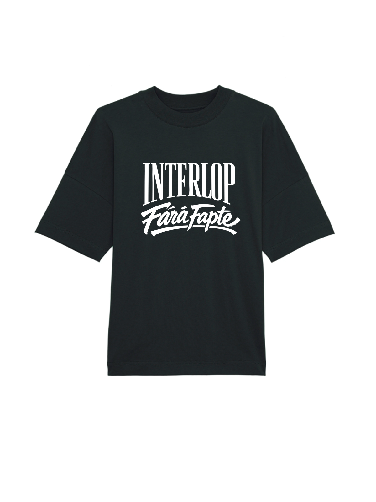 Tricou Oversized Premium Unisex Interlop fără fapte