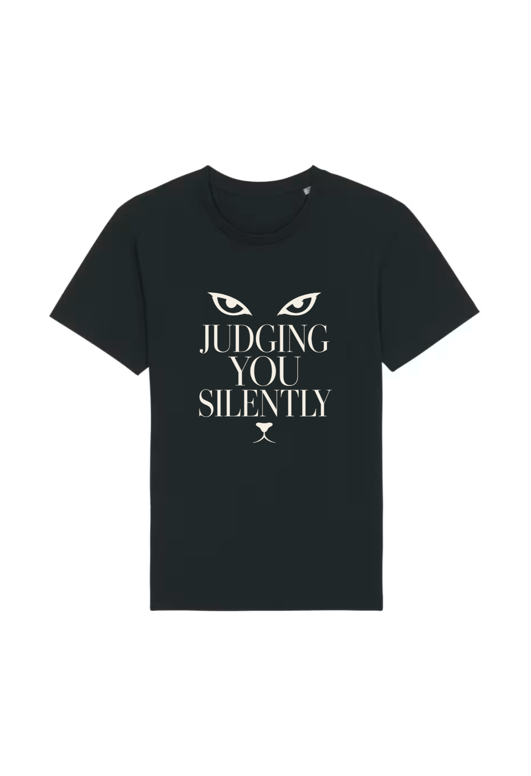 Tricou Basic Dama Judging You Silently