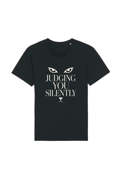 Tricou Basic Dama Judging You Silently