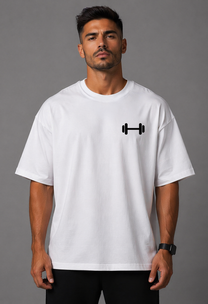 Tricou Oversized Premium Barbat Picioare Azi. Regrete Maine.