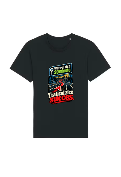 Tricou Basic Barbat Waze-ul zice