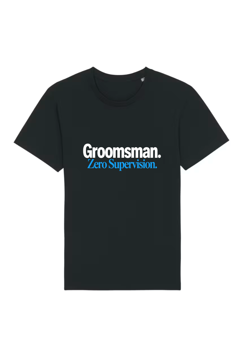 Tricou Basic Barbat Groomsman. Zero Supervision
