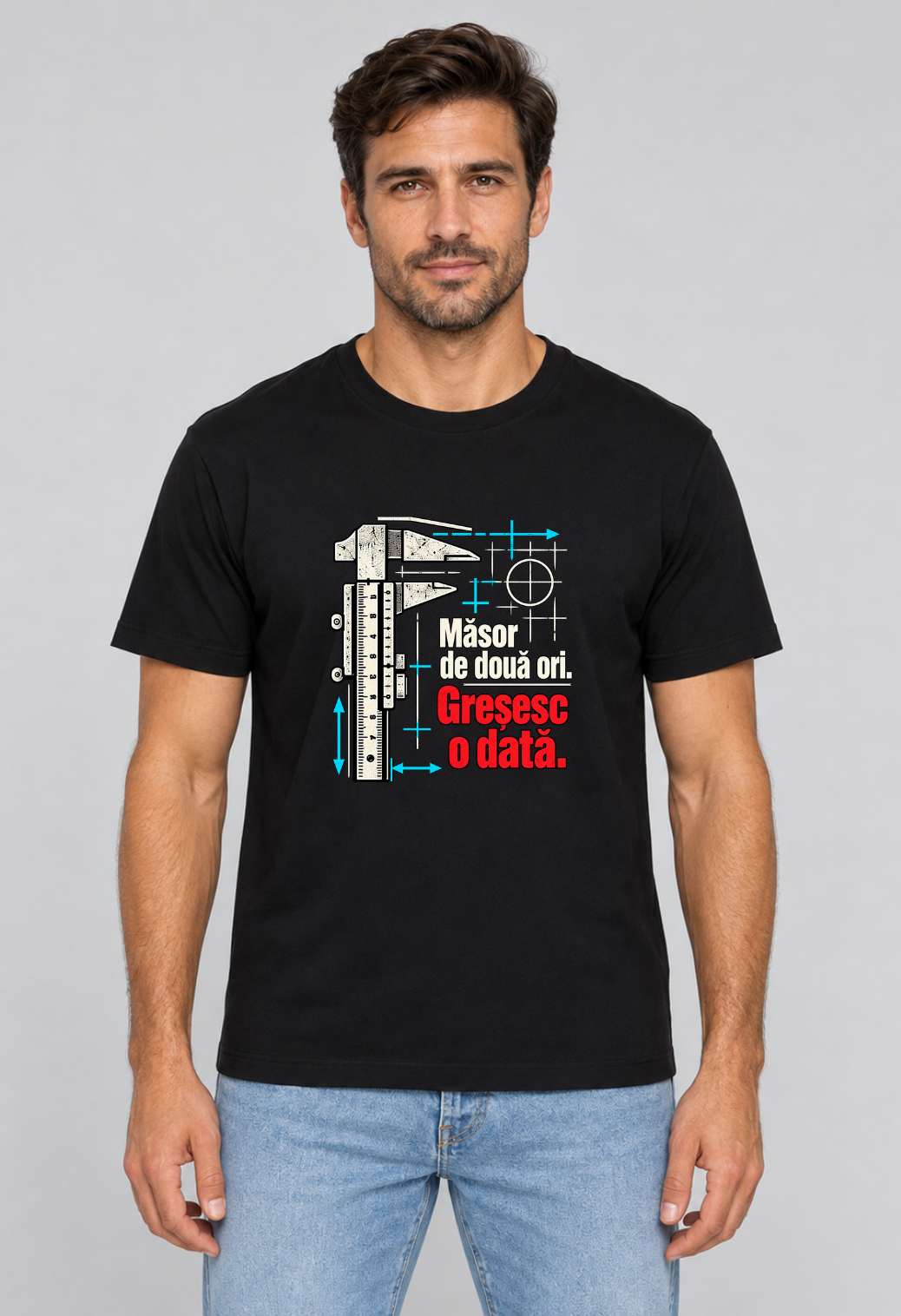 Tricou Basic Barbat Masor de doua ori