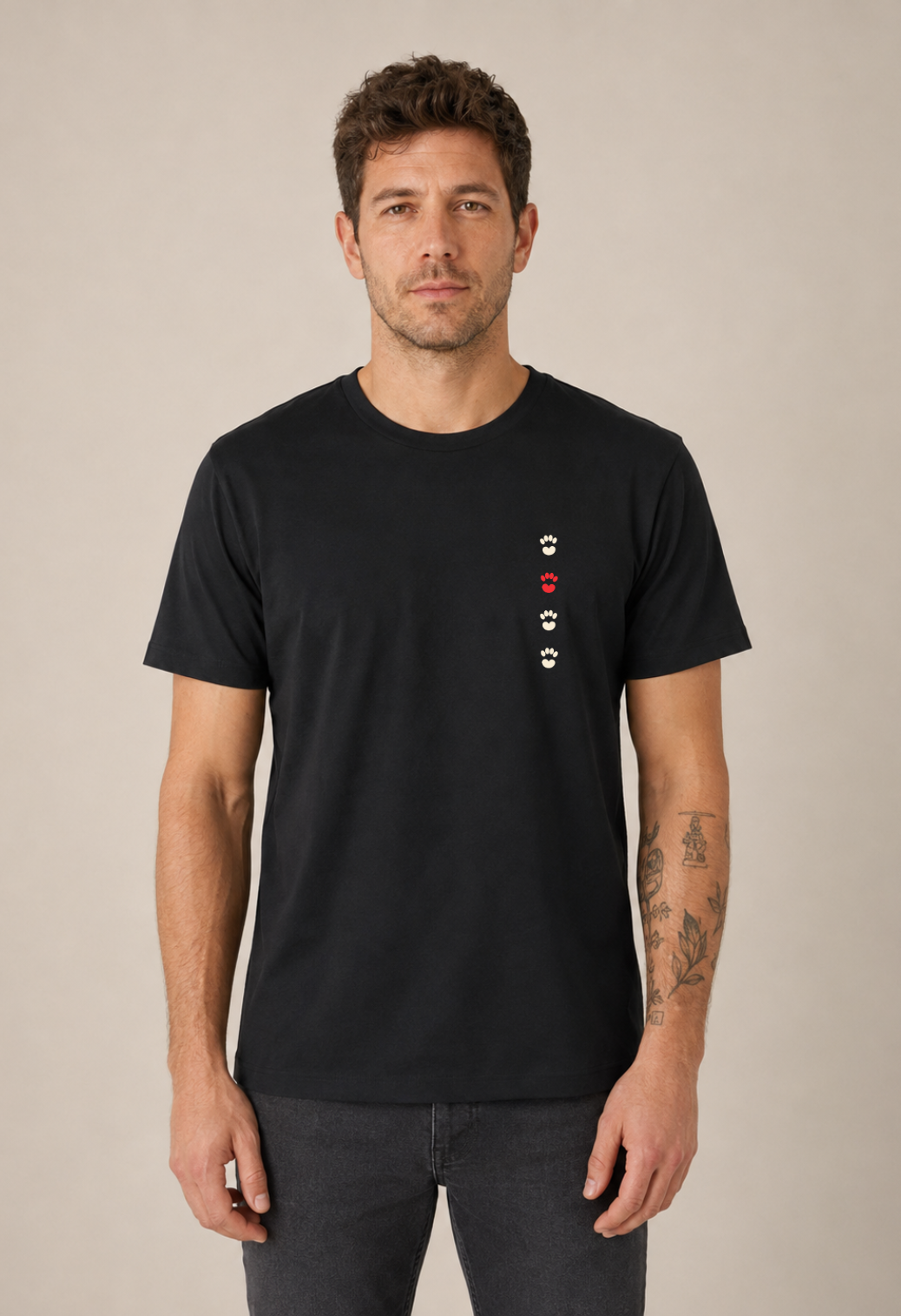Tricou Basic Barbat Patru Labute. Zero Judecata