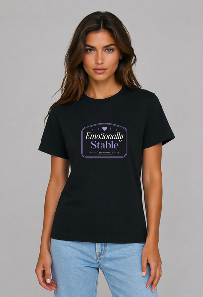 Tricou Basic Dama Emotionally Stable