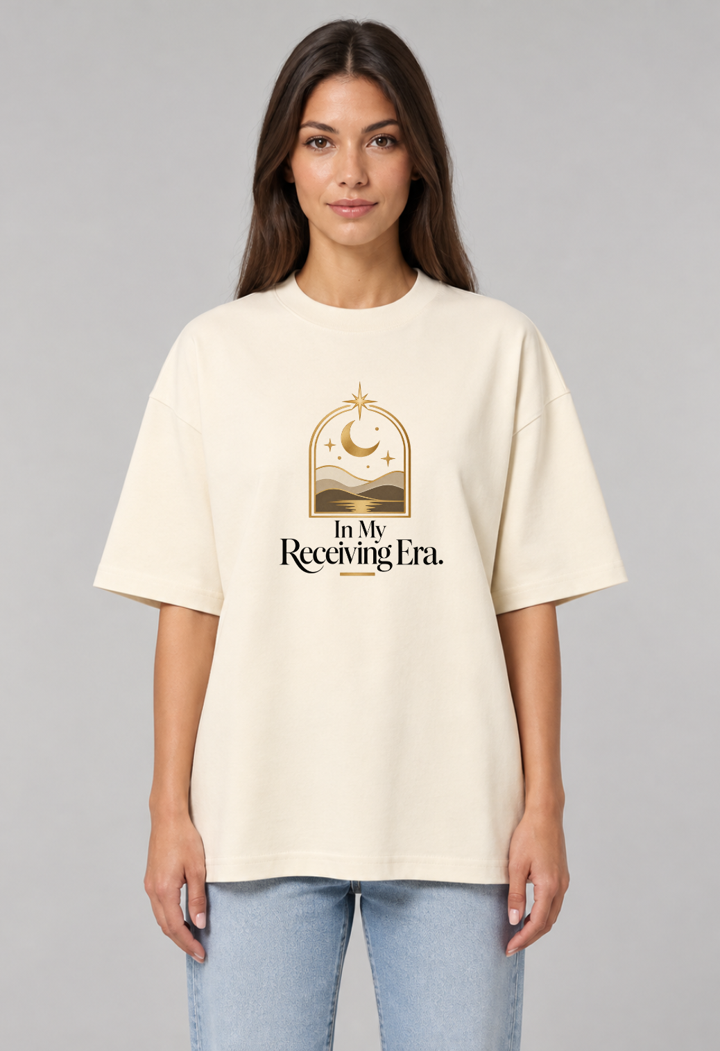 Tricou Oversized Premium Dama In my receiving era