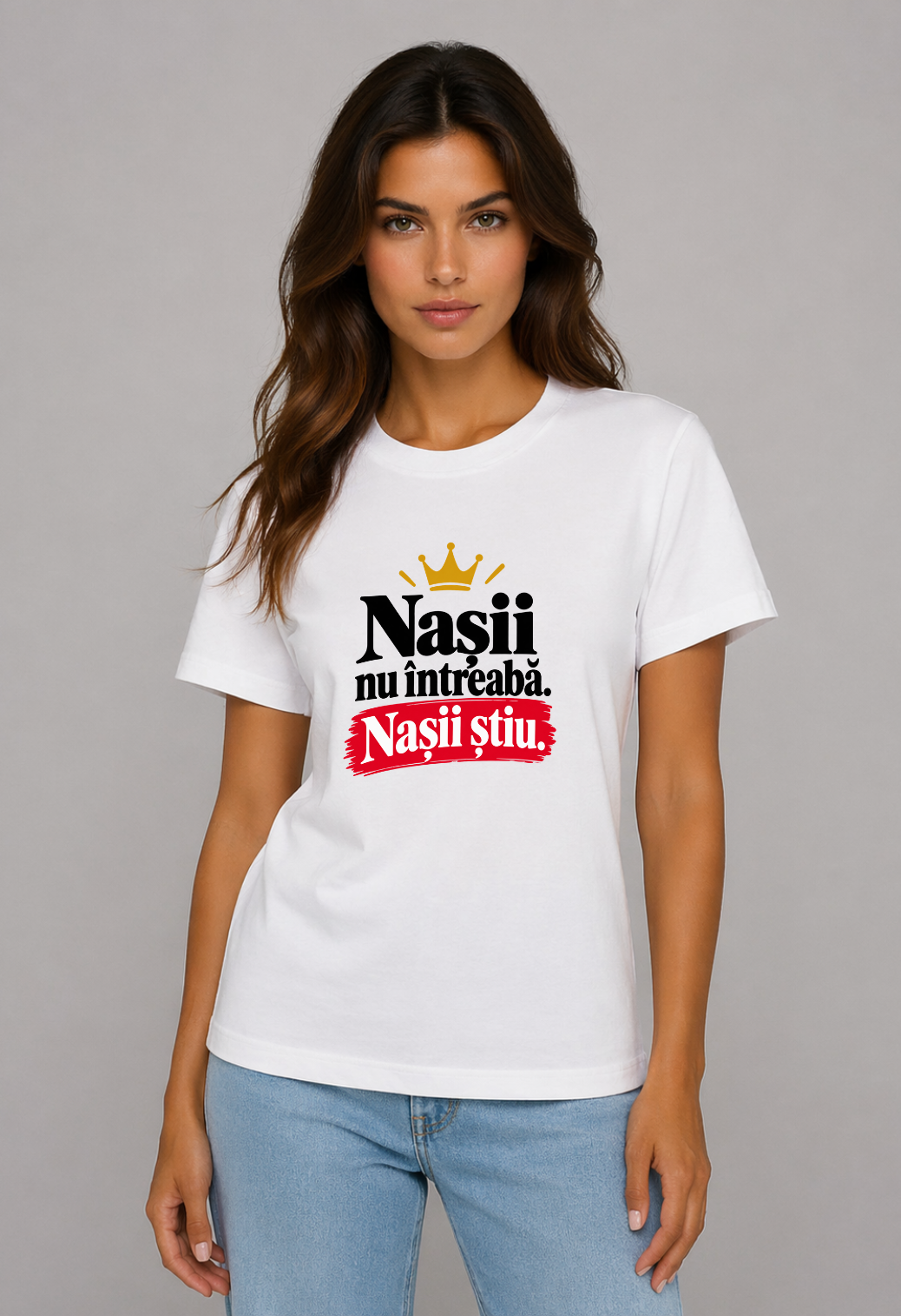 Tricou Basic Dama Nasii nu intreaba