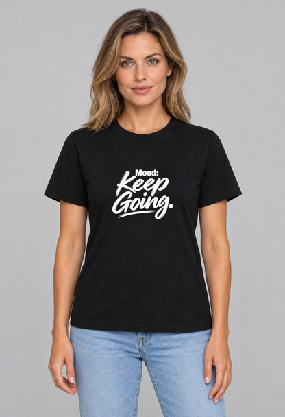 Tricou Basic Dama Keep Going