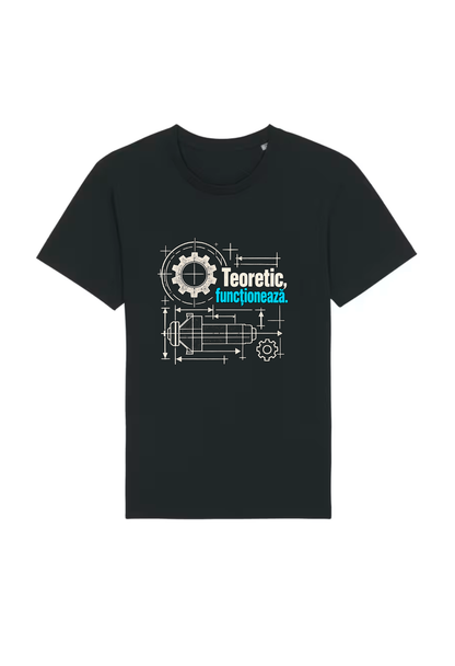 Tricou Basic Barbat Teoretic functioneaza
