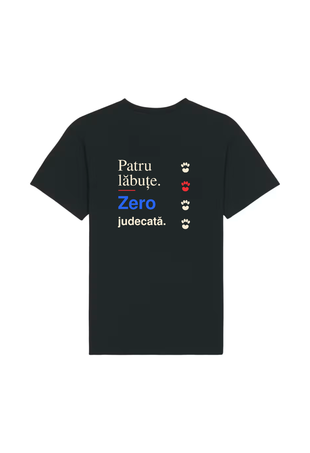 Tricou Basic Dama Patru Labute. Zero Judecata