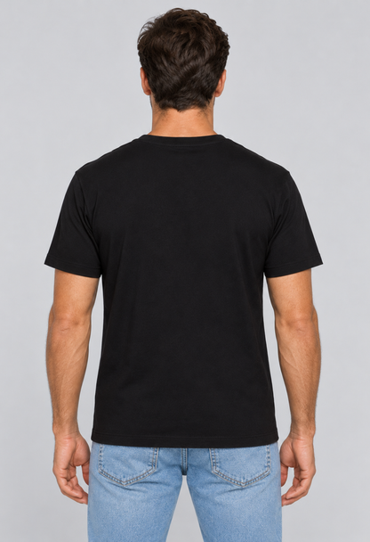 Tricou Basic Negru Barbat