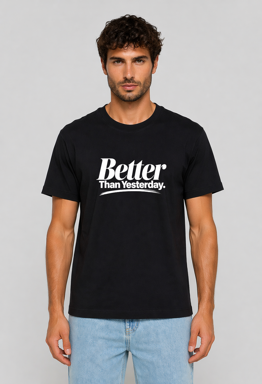 Tricou Basic Barbat Better than yesterday
