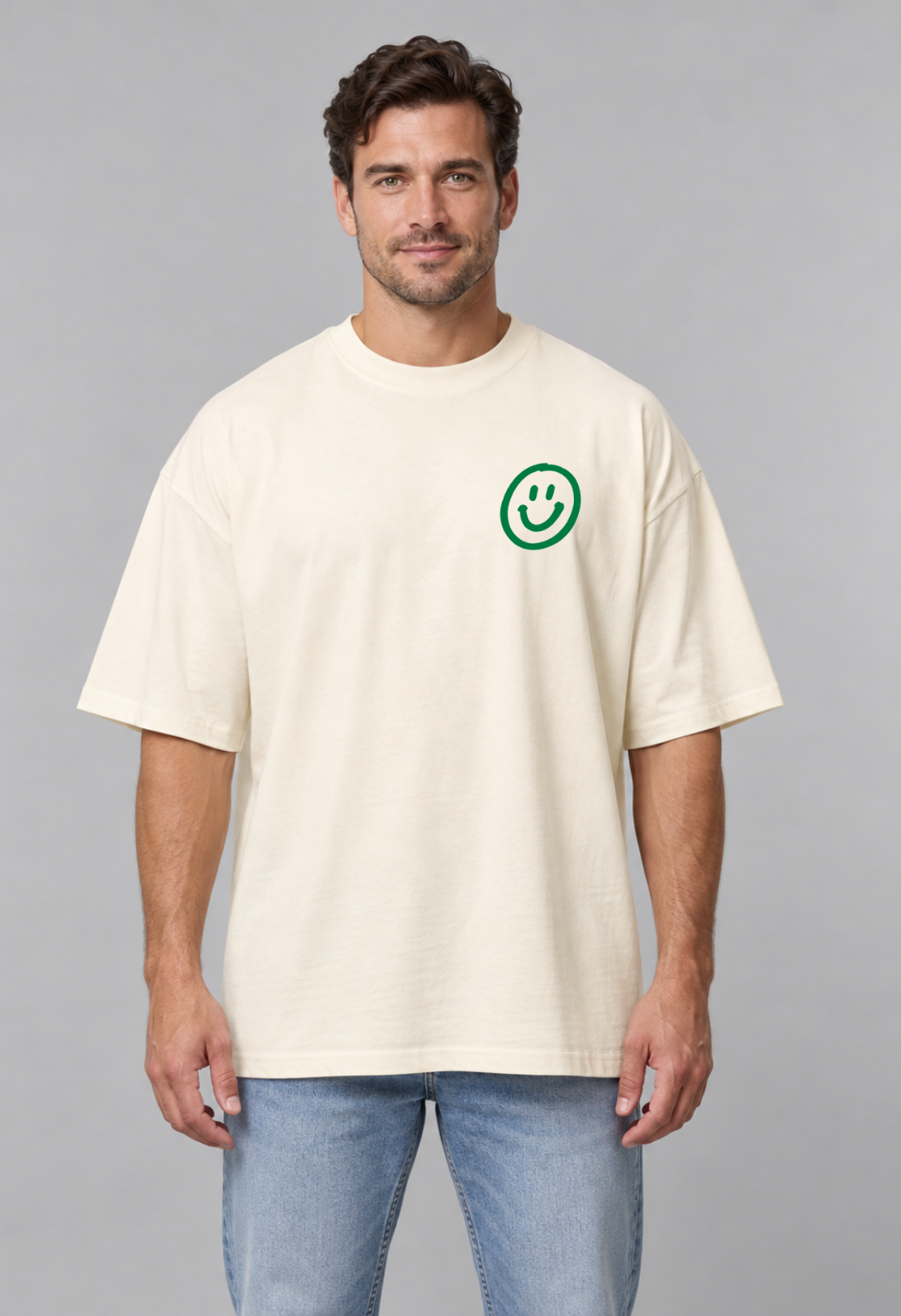 Tricou Oversized Premium Barbat Lucky Me