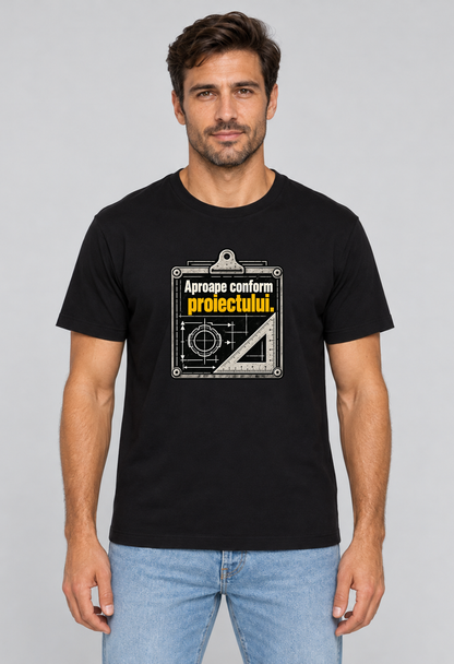 Tricou Basic Barbat Aproape conform proiectului