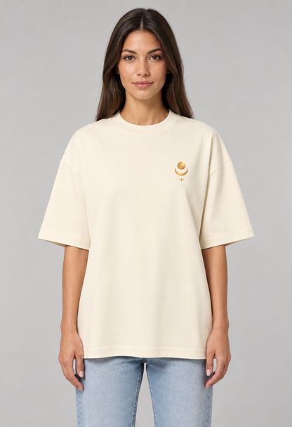 Tricou Oversized Premium Dama Aligned. Not Lucky.