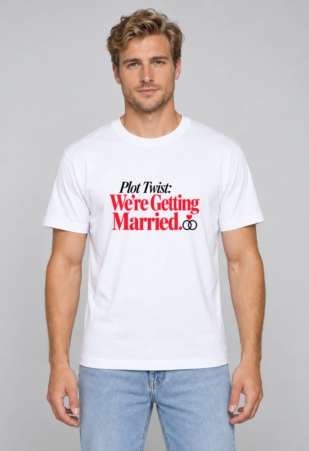 Tricou Basic Barbat Plot Twist