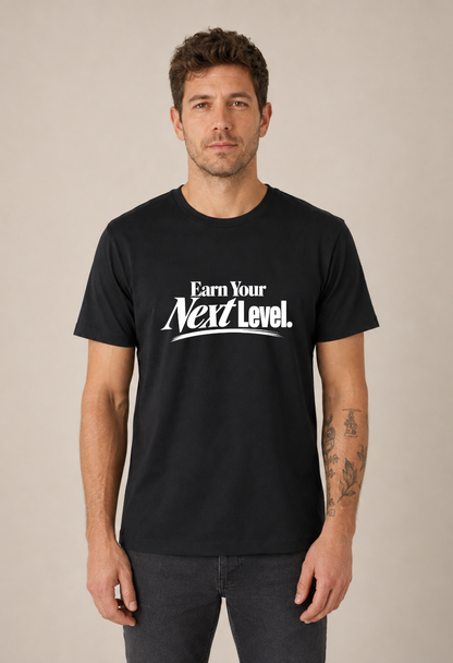 Tricou Basic Barbat Earn Your Next Level