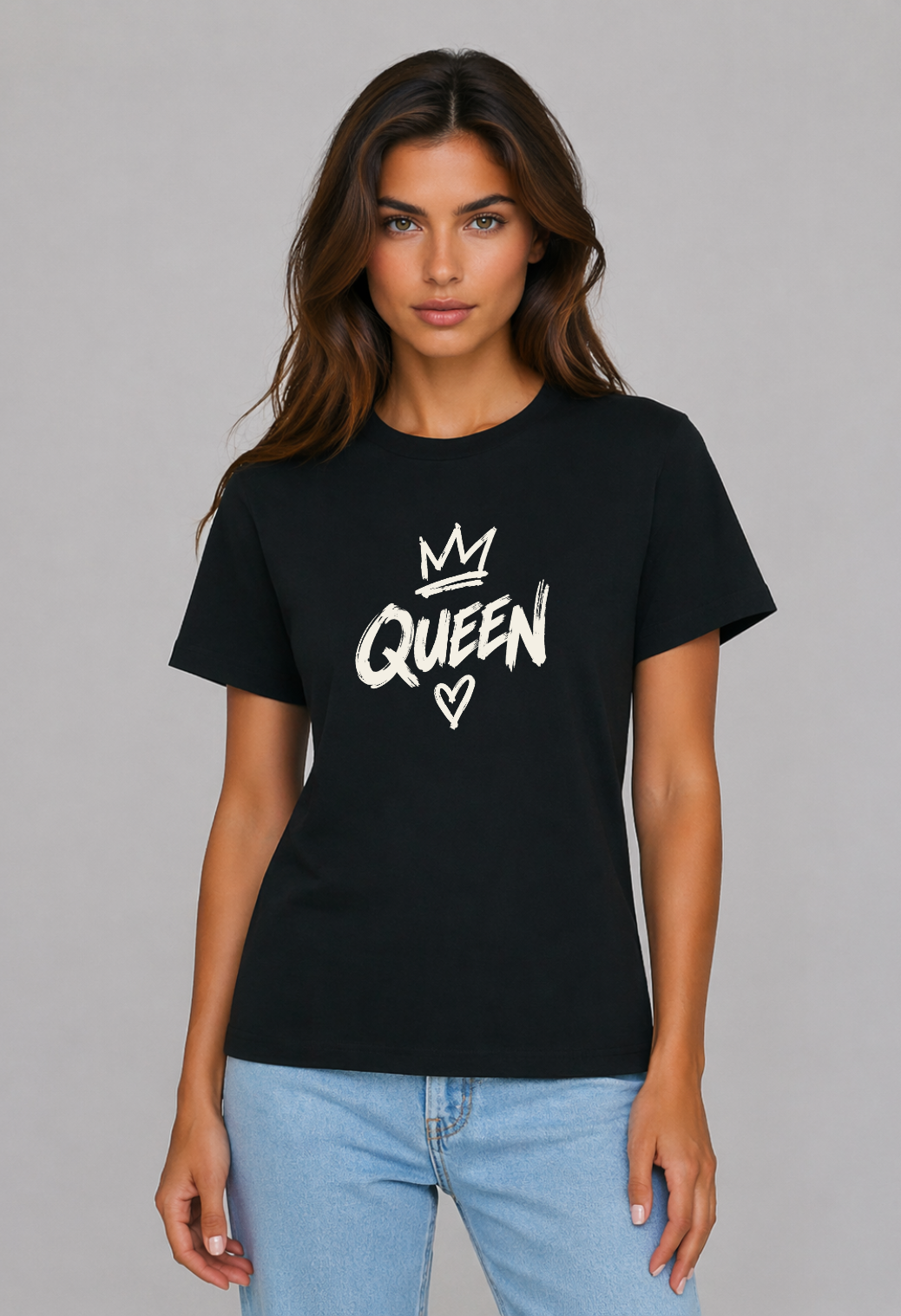 Tricou Basic Dama Queen