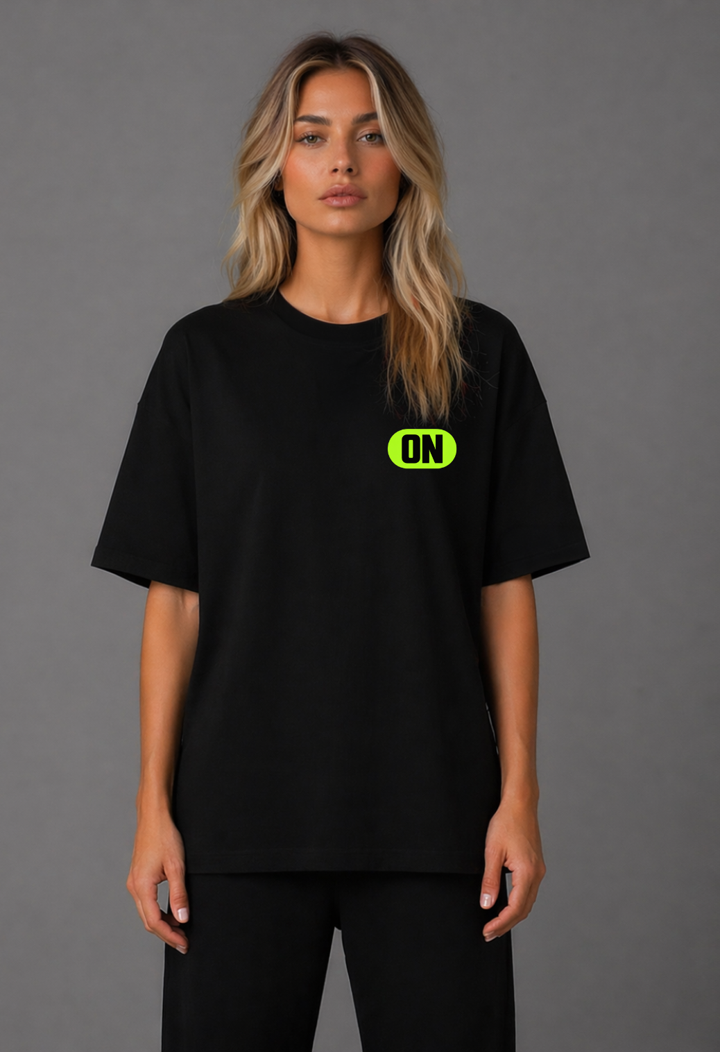 Tricou Oversized Premium Dama Training Mode ON