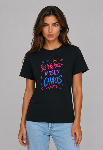Tricou Basic Dama Sisterhood