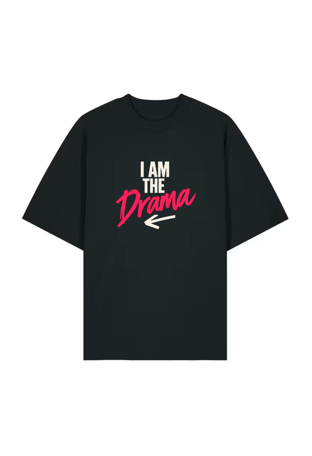 Tricou Oversized Premium Dama I Am the Drama