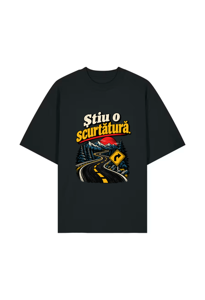 Tricou Oversized Premium Stiu o scurtatura