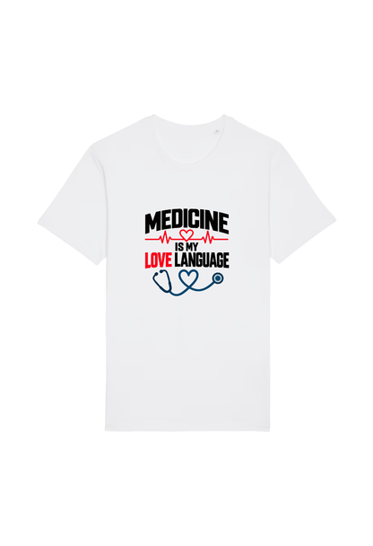 Tricou Basic Barbat Medicine is my love language