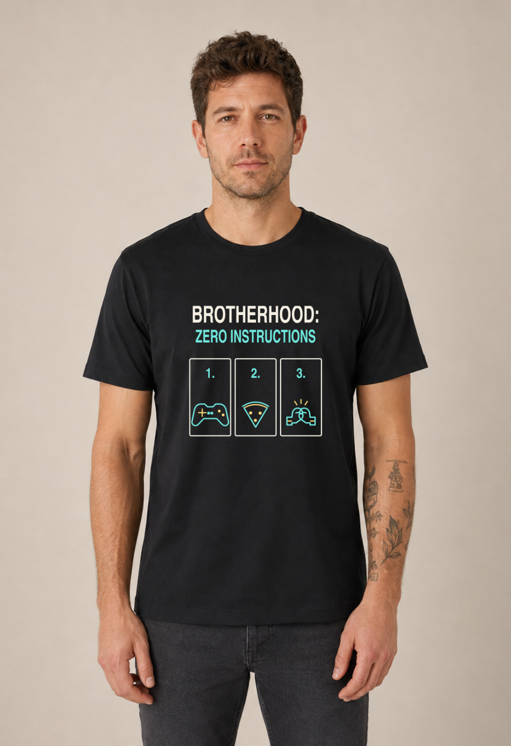 Tricou Basic Barbat Brotherhood