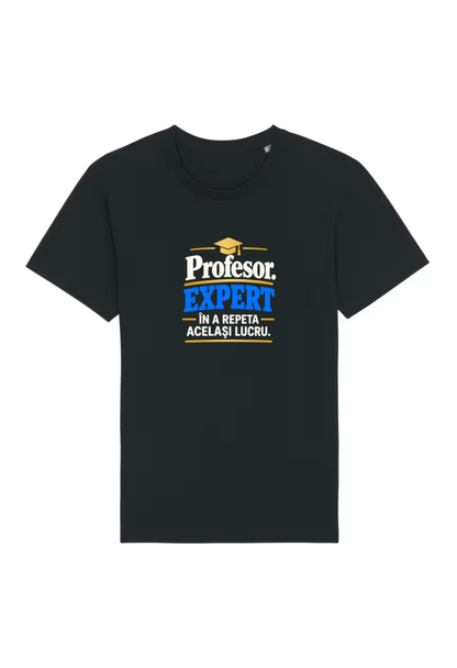 Tricou Basic Barbat Profesor. Expert in a repeta acelasi lucru
