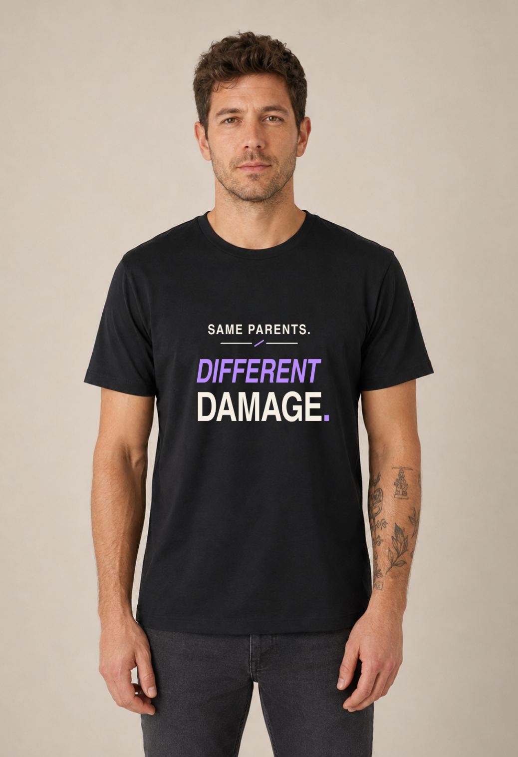 Tricou Basic Barbat Same Parents