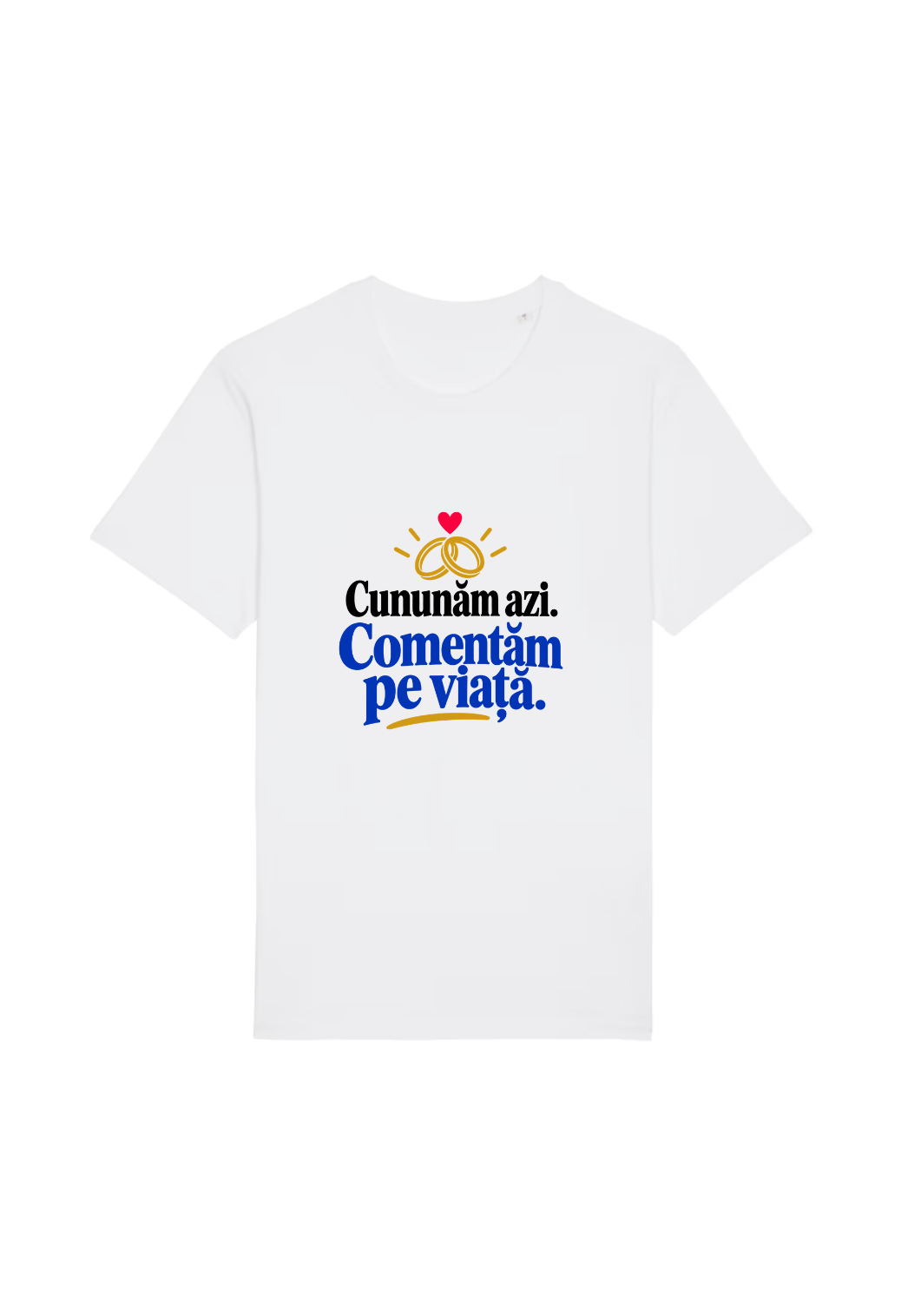 Tricou Basic Barbat Cununam azi