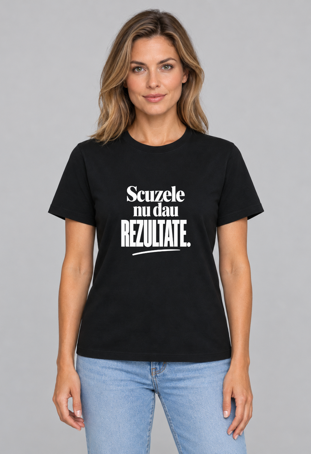 Tricou Basic Dama Scuzele nu dau rezultate