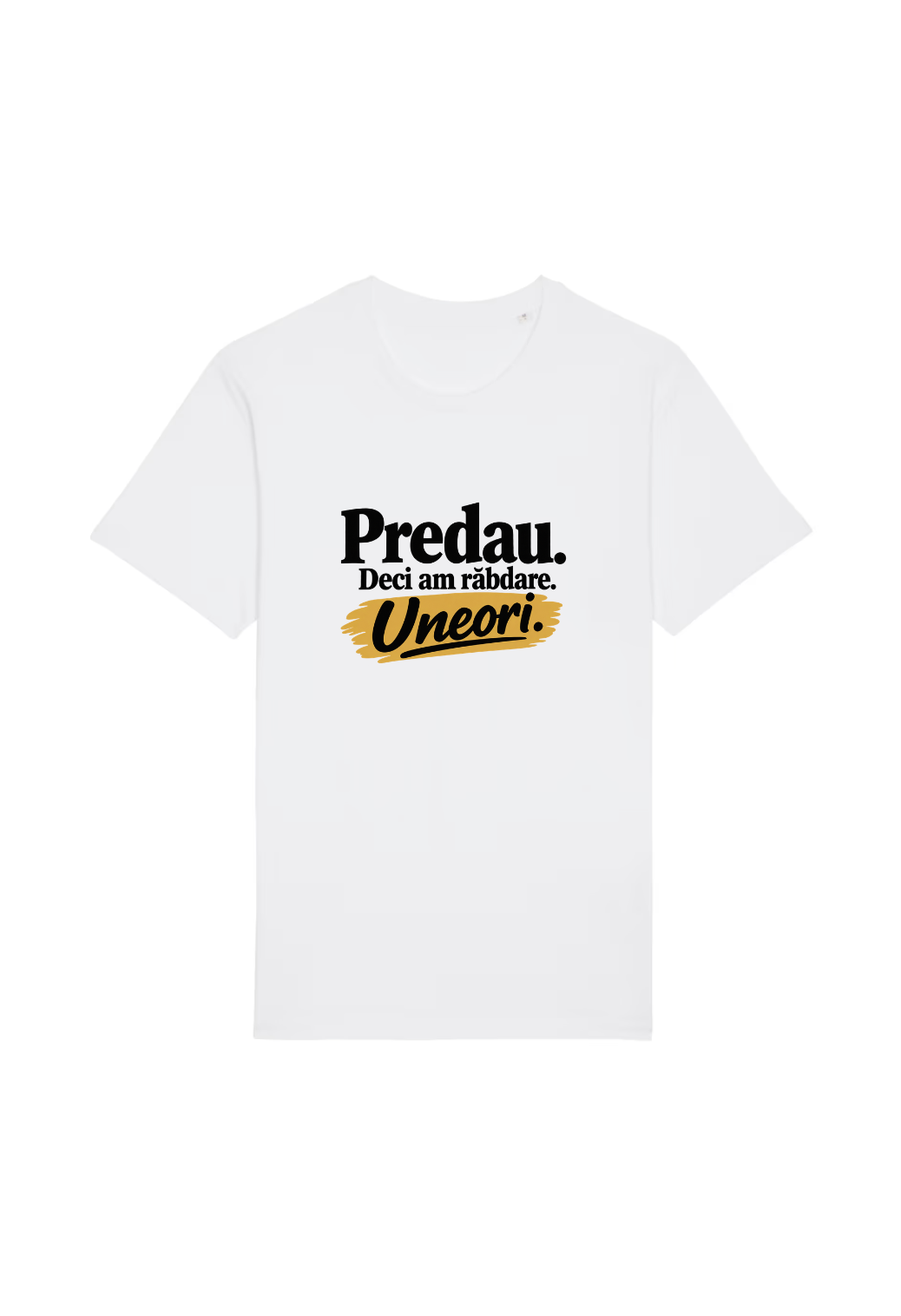 Tricou Basic Dama Predau deci am rabdare