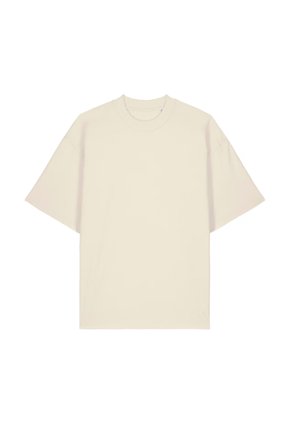 Tricou Oversized Premium Crem Barbat