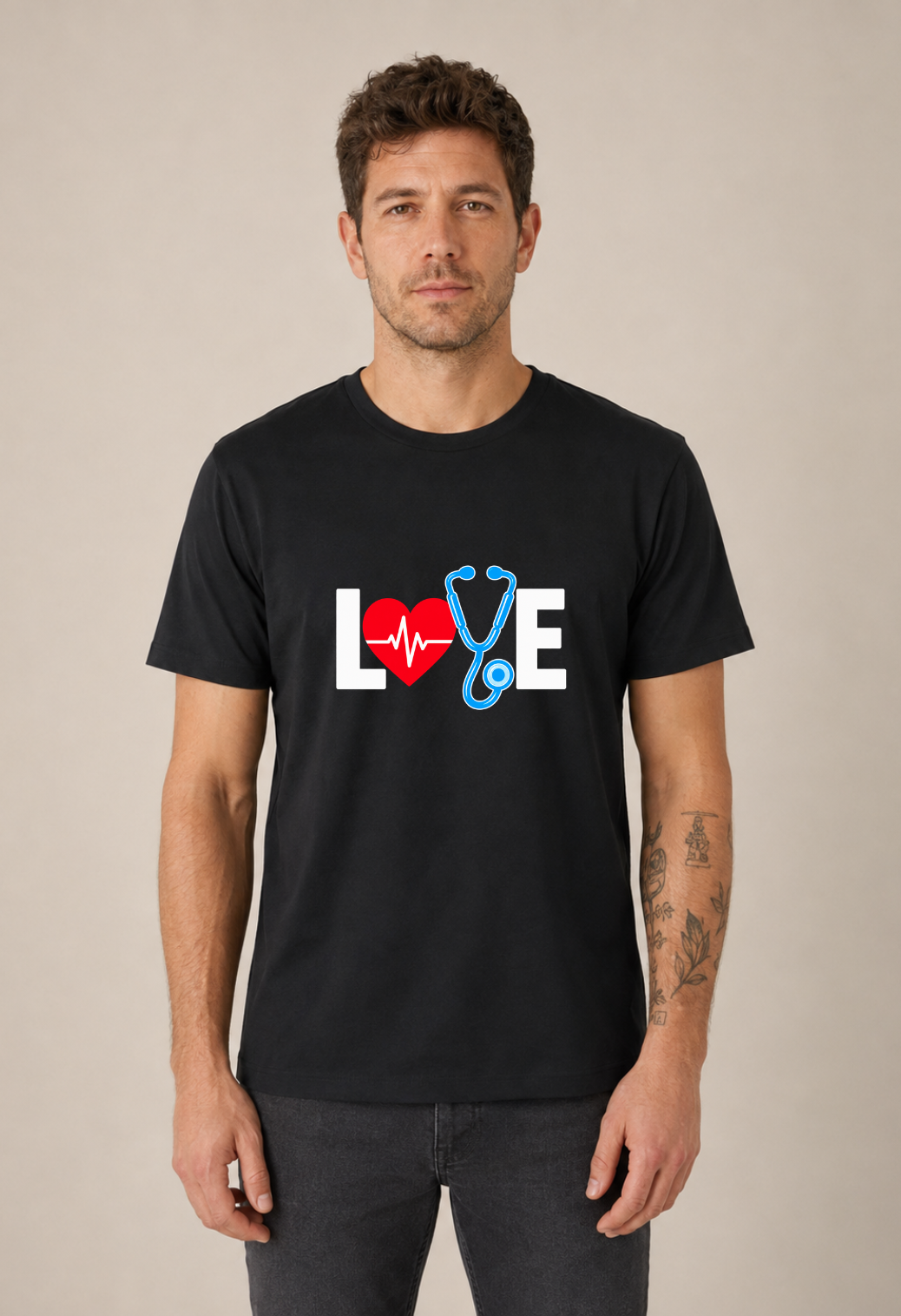 Tricou Basic Barbat Love